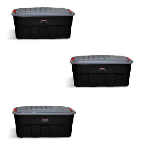 Caja Reforzada Con Asas X 80 Lts Reforz Colombraro Pack X 3