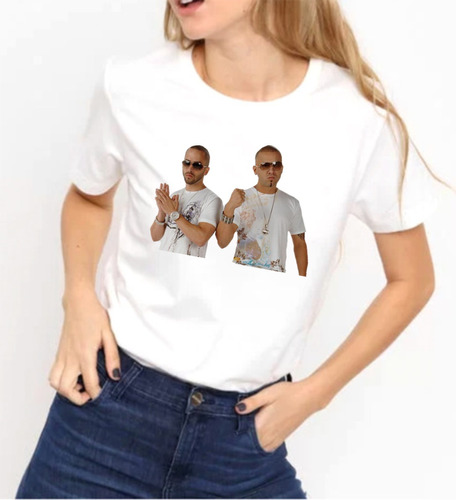 Remera Mujer Wisin Y Yandel Todos Los Modelos !!!