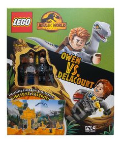 Libro Lego Jurassic World. Owen Vs Delacourt / Pd. Zku