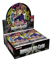 Comprar Booster Box Yugioh! Invasão Do Caos Cartas Yugioh Konami