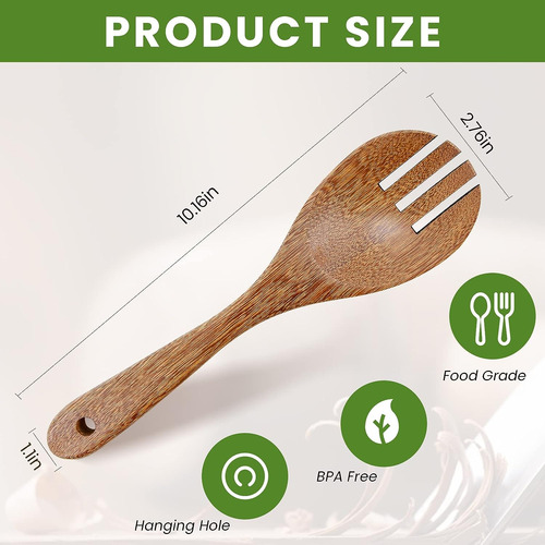 Utensilios Para Servir Ensaladas Para Cocina, Tenedores De E
