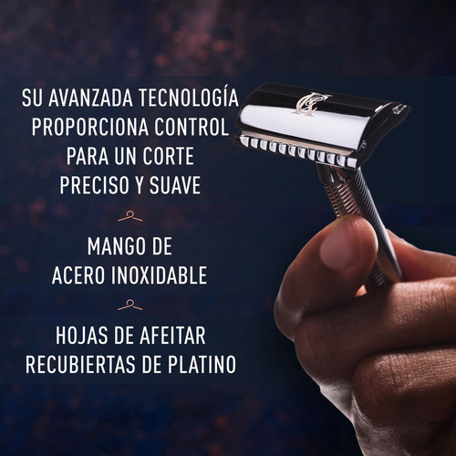 Rastrillo Clásico King C. Gillette + 5 Navajas