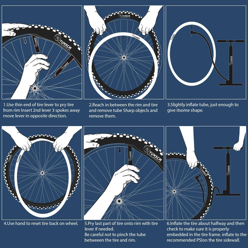Tubos De Bicicleta 700c 700c 700x25c 700x26c 700x28c 700x30c