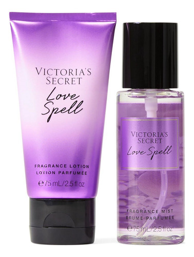 Dúo De Mini Niebla Y Loción  Victoria's Secret Love Spell