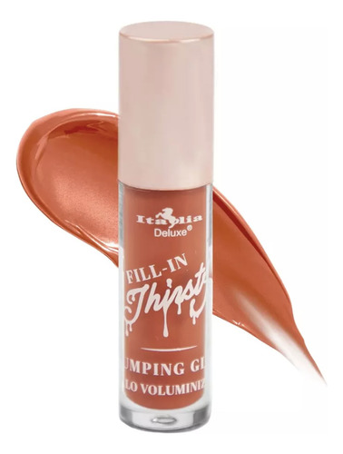 Kit 8 Lip Gloss Voluminizador Italia Deluxe Fill In Thirsty Varios
