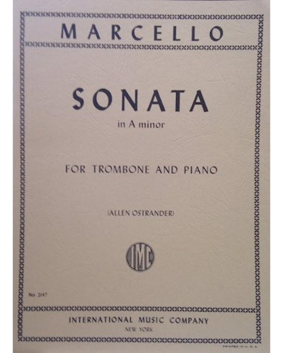 Sonata En La Menor Para Trombón Y Piano
