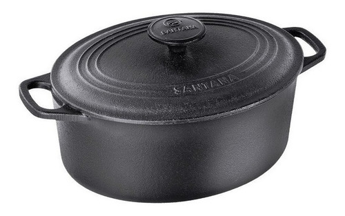 Santana Oval FS-35 GRANDE Tachos 6.5 L Preto