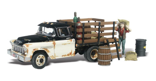 Henry's Haulin 1955 Chevy Truck Figura Acc Scale Woodland
