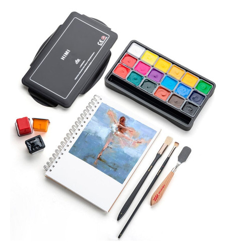 Miya Himi Pintura Acrílica Jelly Cup: Set 18 Colores/30ml
