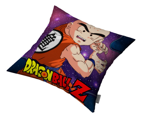 Almohadón Krilin Dragon Ball Personalizables 30x30cm #008