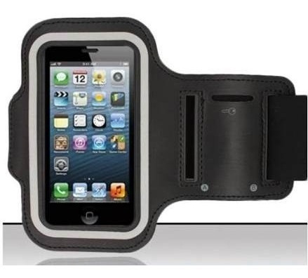 Armband Preta iPhone 5 6  iPod Braçadeira Suporte Braço