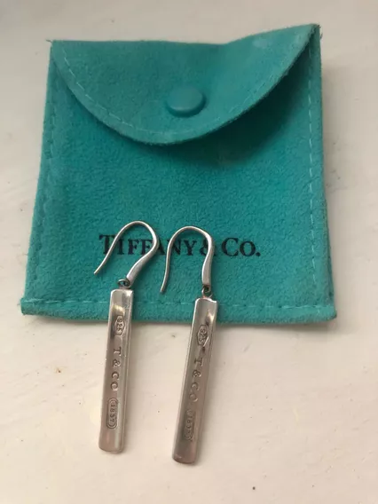 Aros Tiffany &co Colgantes Plata Originales