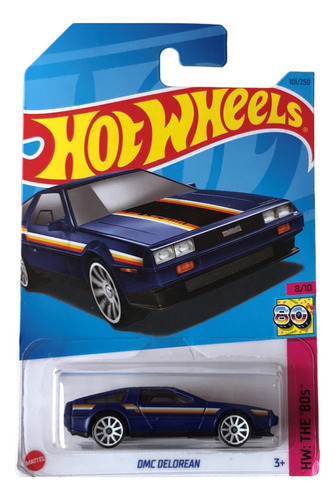 Hot Wheels Dmc Delorean Hw The 80s Mattel Nuevo Back Future