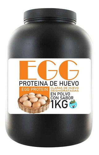 Imagen 1 de 3 de Proteina Clara Huevo Especial Apta Licuado 1 Kg Egg Protein