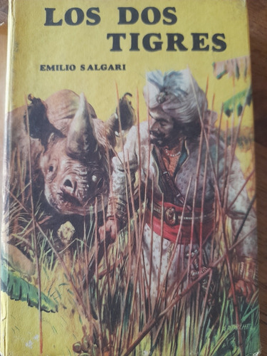 Los Dos Tigres Emilio Salgari Colección Robin Hood 1956 B2