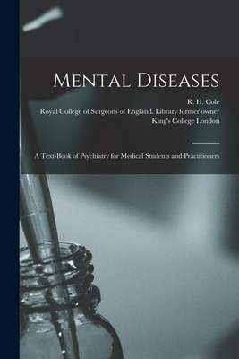 Libro Mental Diseases [electronic Resource]: A Text-book ...