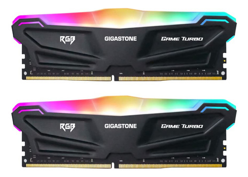 Memoria Ram Ddr4 Gigastone Black Rgb Game Turbo De