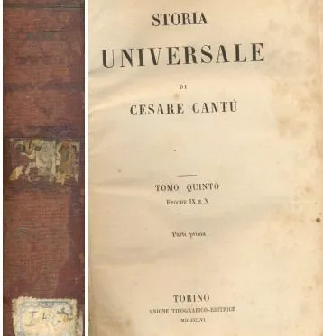 Cesare Cantú: Storia Universale