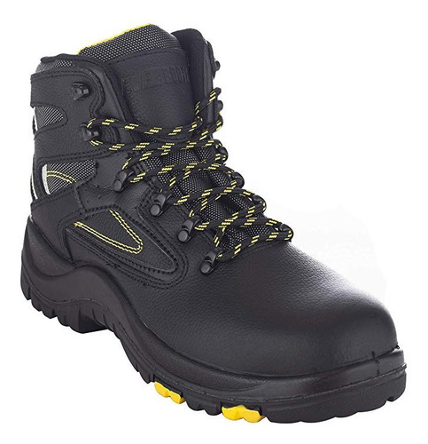 Botas Trabajo Burras Work Steel Toe Casquillo Industrial Seg