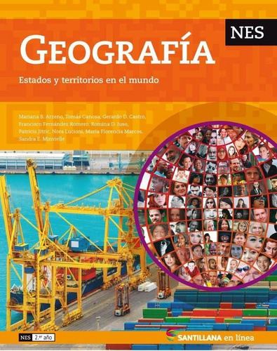Geografia 2 En Linea - Nes Caba - Estados Y Ter.. Santillana
