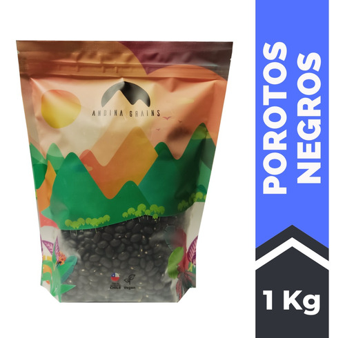 Porotos Negros 1 Kg Andina Grains