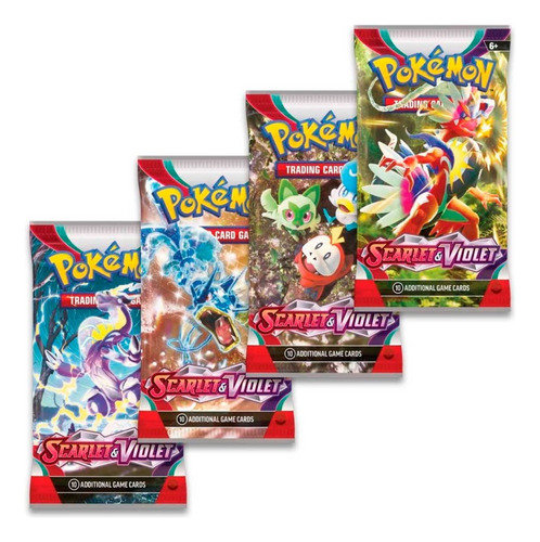 Cartas De Pokemon Tcg Scarlet/violet Booster Eng