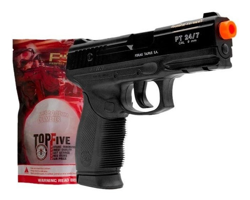 Pistola Airsoft Taurus Pt24/7 Cybergun + Bbs 0.20g + 2 Mag