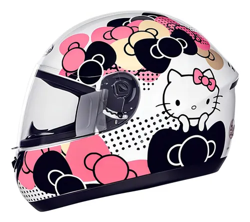 Casco de hello kitty hotsell