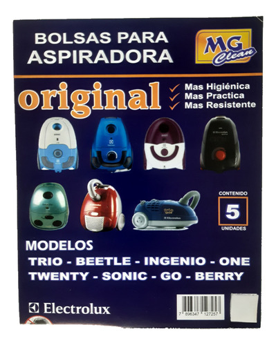 Chuspa Para Aspiradora Trio, Sonic, Ingenio, Beetle X5 Un