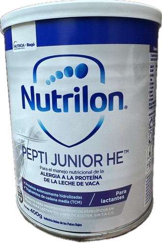 Leche En Polvo Nutrilon Pepti Junior He 400 Gr