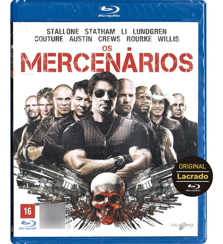 Blu-ray Os Mercenários - S. Stallone - Original Novo Lacrado