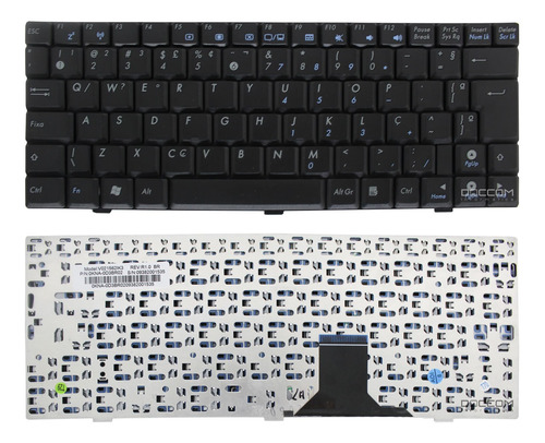 Teclado Megaware Mega-netbook Classic Original Ç V0223dgdk2