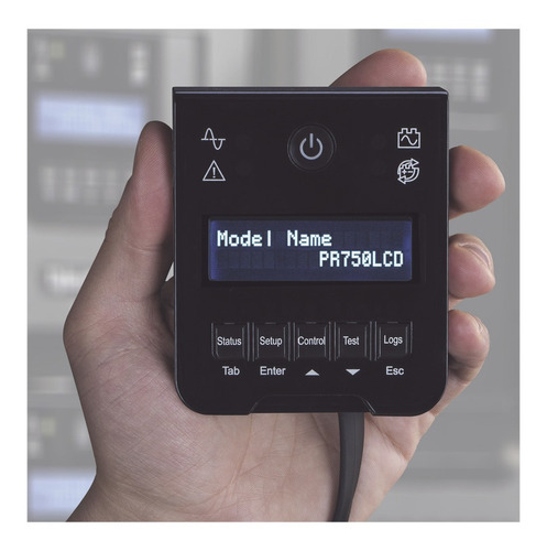 Imagen 2 de 4 de Ups De 750 Va/525 W, Lcd Inteligente, Onda Senoidal Pura, Line-interactive Con Software Powerpanel Business Edition, Reg