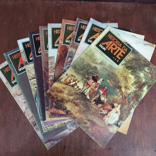 Imagem 1 de 7 de Lote 11 Revistas História Da Arte - Salvat De 1978