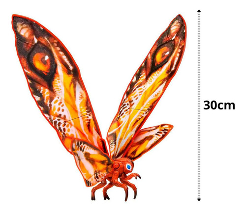 Boneca Mothra Com Asas Gigantes Godzilla X Kong Sunny