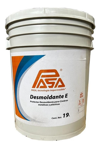 Liquido Pasa Desmoldante De Concreto Base Solv Ente (19lt)