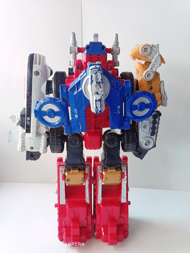 Overdrive Megazord 28 Cm Power Rangers Bandai 2006 (Usado)