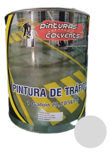 Pintura De Trafico Para Brocal Color Gris Claro