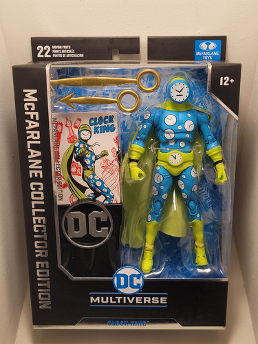 Clock King - Dc Multiverse -#18- Mc Farlane Toys- Collector (Usado)