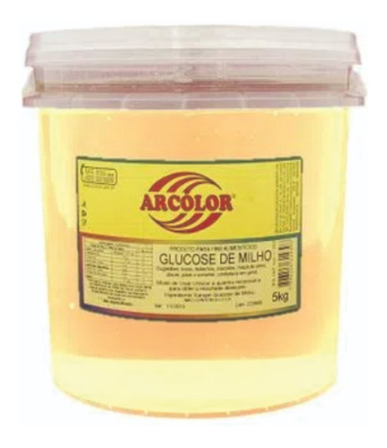 Xarope De Glucose De Milho 5kg Arcolor