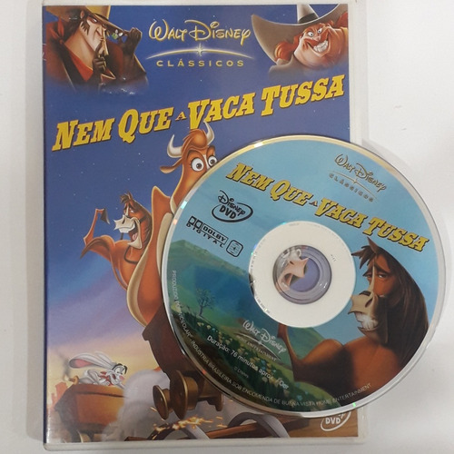 Dvd - Nem Que A Vaca Tussa  -  Walt Disney