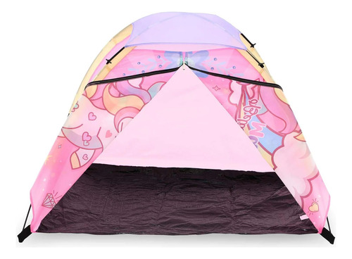 Casa De Campaña Infantil Unicornio Set De 5 Piezas En Caja Rosa (Usado)
