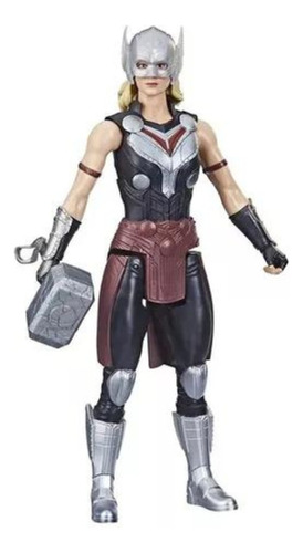 Boneco Avengers Thor Figura 12 Titan Mighty Thor Hasbro Novo