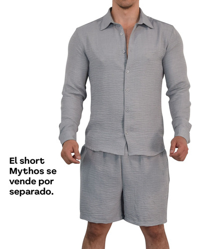 Camisa Casual John Leopard Hombre Fresco Playa Comoda Ligera