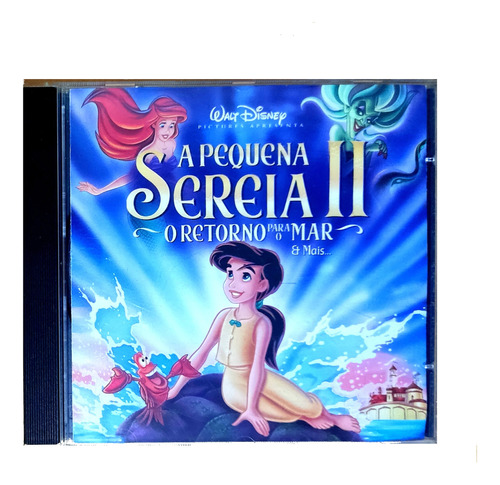 Cd Trilha Sonora A Pequena Sereia 2 Disney Raro Faço Por 399