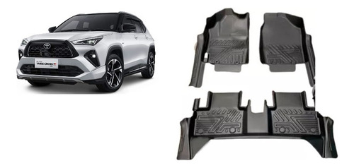 Set De Pisos Calce Perfecto Toyota Yaris Cross 2023-2024