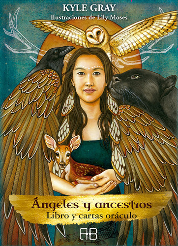 Libro : Ngeles Y Ancestros Libro Y Cartas Orculo - Gray,...