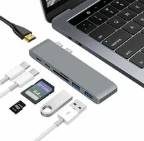Comprar Univex Hub 7-1 USB C adaptador usb C hub para macbook pro air hdmi 4k microsd