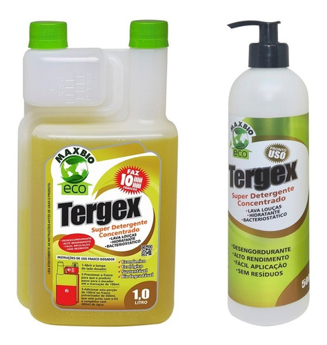 Detergente Super Concentrado Tergex Maxbio 01 Litro