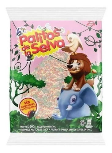 Caramelo Palitos De La Selva 660grs